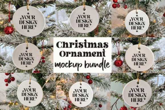Download Christmas Ornament Mockup Bundle - Premium Bundle