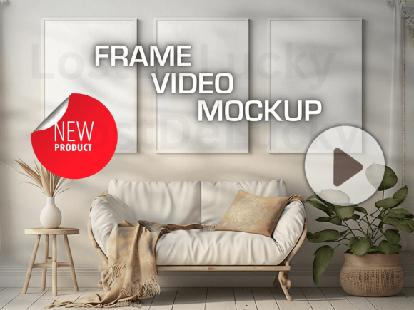 Download Frame Mockup Video, PSD Frame Mockup MP4 - Frame mockup Collection